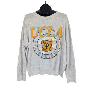Vintage 90s UCLA Bruins Graphic Sweatshirt Crewneck Bear Logo Sporty USA Size XL